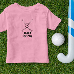 Camiseta De Bebé Nombre del equipo de hockey sobre hierba personali
