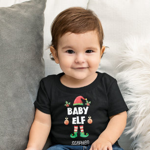 Camiseta De Bebé Nombre del equipo de navidades que coinciden con l