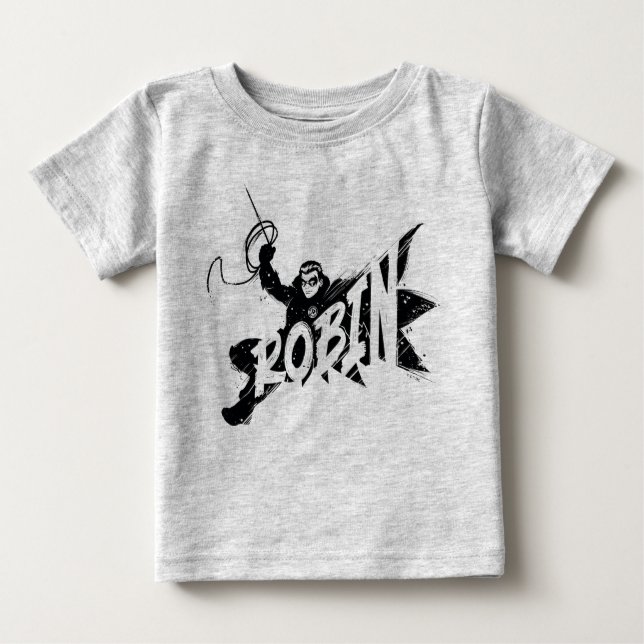 Camiseta De Bebé Nombre del Pincel de Robin Ink (Anverso)