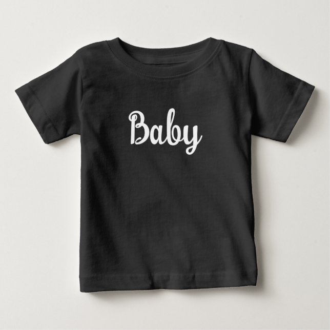 Camiseta De Bebé Nombre personalizado: cree el suyo propio (Anverso)