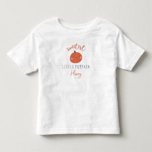 Camiseta De Bebé nombre personalizado de calabaza más dulce