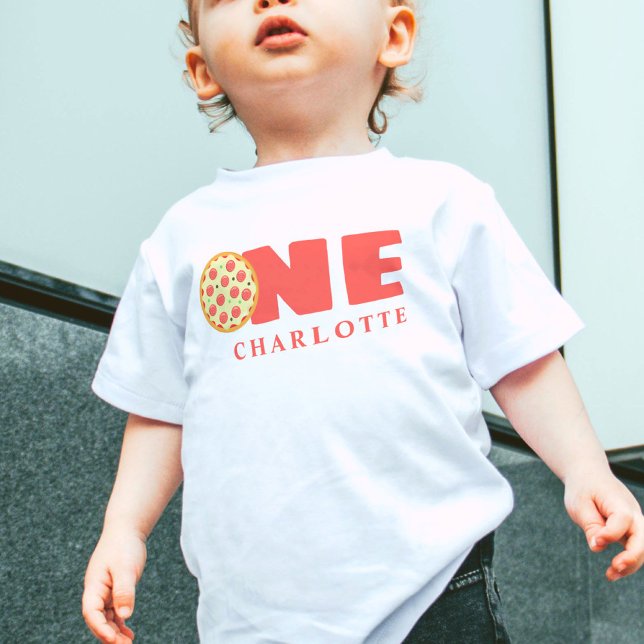 Camiseta De Bebé Nombre personalizado del Fiesta de la pizza de cum (Subido por el creador)