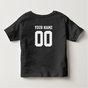 Camiseta De Bebé Nombre personalizado Número de Chicas Camisas de J