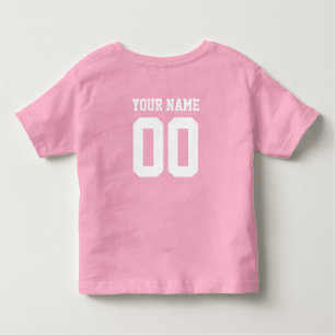 Camiseta De Bebé Nombre personalizado Número de niños Camisas de Je