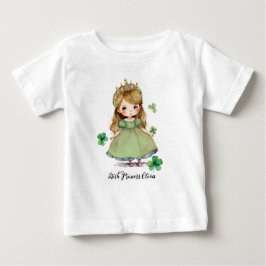 Camiseta De Bebé Nombre personalizado Princesa Irlandesa