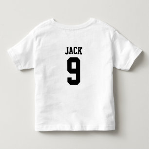 Camiseta De Bebé Nombre Y Número Personalizado Del Fútbol De Fútbol