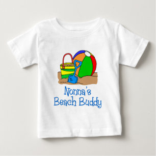 Camiseta De Bebé Nonna Beach Buddy