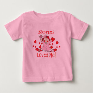 Camiseta De Bebé Nonni Love's me Rag Doll