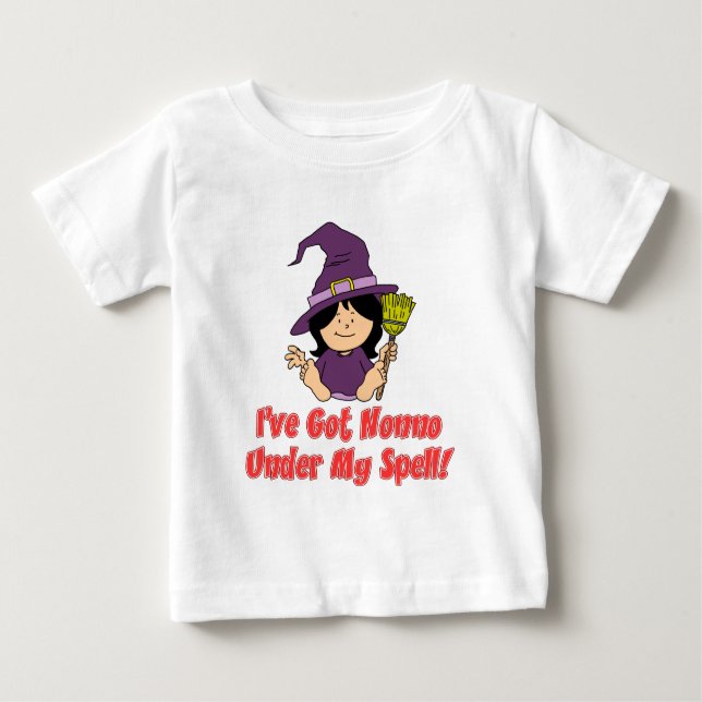 Camiseta De Bebé Nonno Under My Spell (Anverso)