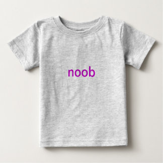 Camiseta De Bebé Noob baby