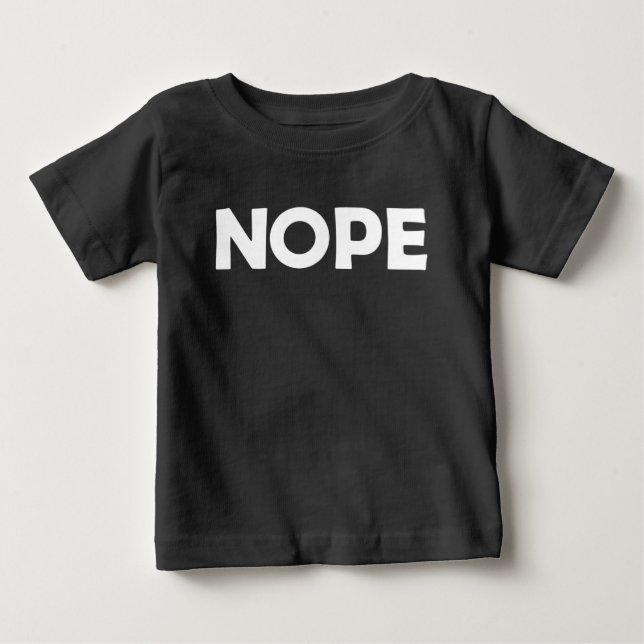 CAMISETA DE BEBÉ NOPA (Anverso)