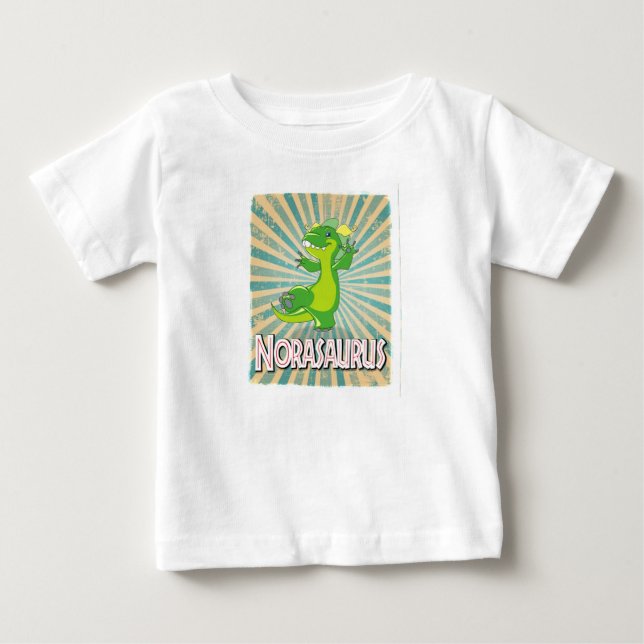 Camiseta De Bebé Norasauro (Anverso)