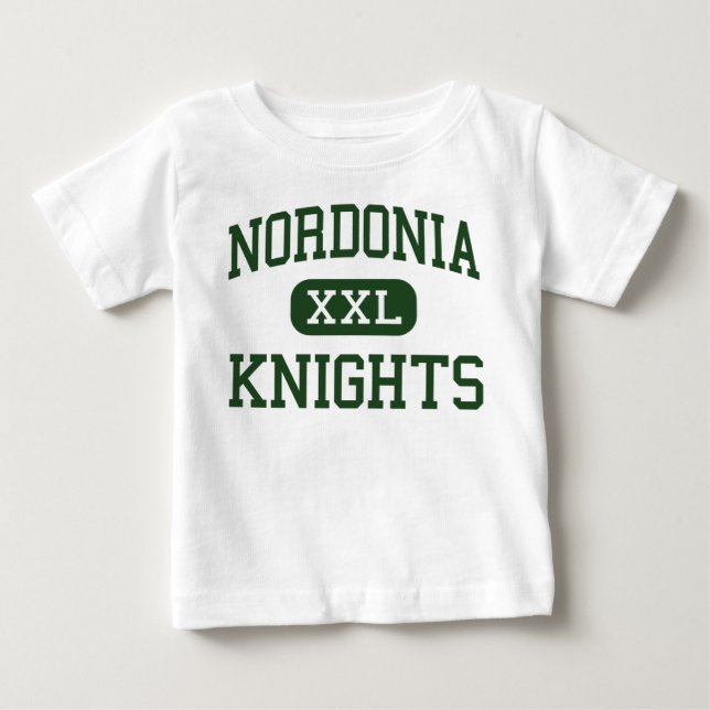 Camiseta De Bebé Nordonia - caballeros - High School secundaria - (Anverso)