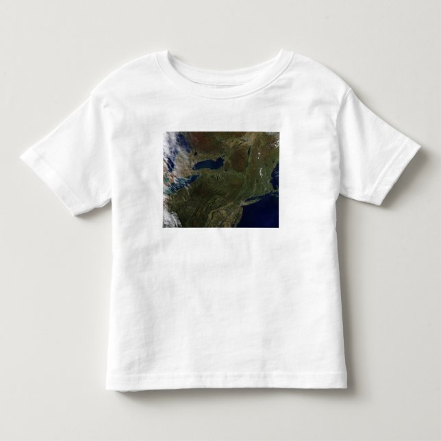 Camiseta De Bebé Noreste de Estados Unidos (Anverso)
