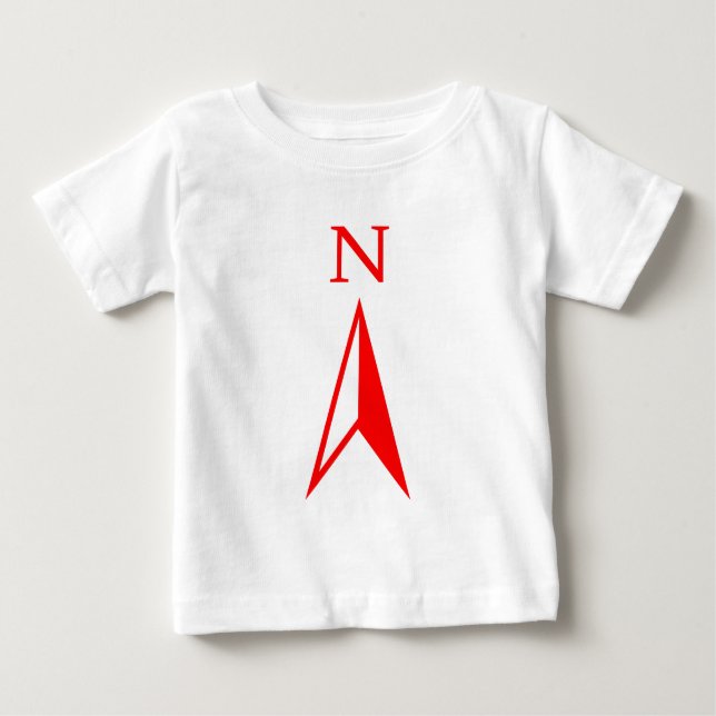 Camiseta De Bebé Norte (Anverso)