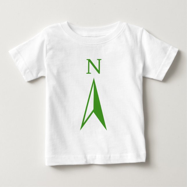 Camiseta De Bebé Norte (Anverso)