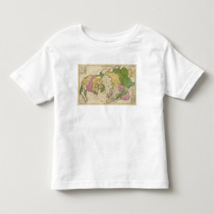 Camiseta De Bebé Norteamérica, Asia