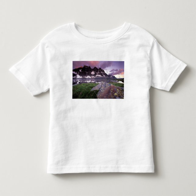 Camiseta De Bebé Norteamérica, Canadá, Alberta, Jasper (Anverso)