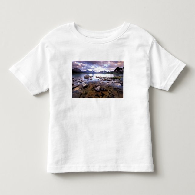 Camiseta De Bebé Norteamérica, Canadá, Alberta, Jasper Nacional (Anverso)