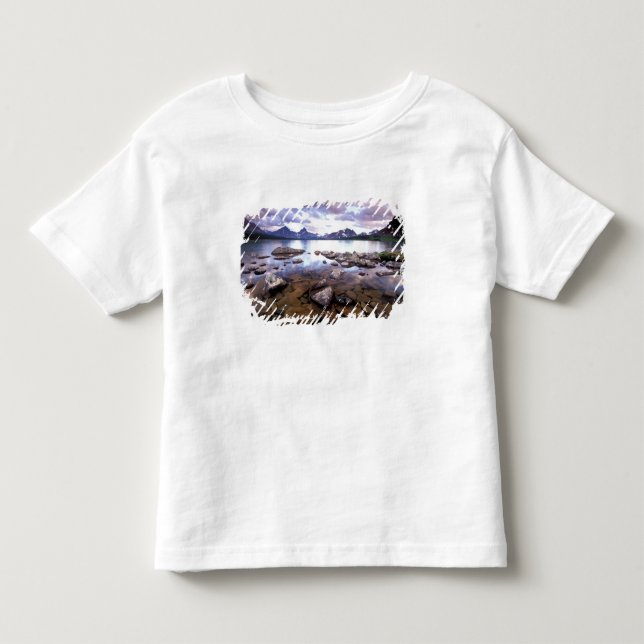 Camiseta De Bebé Norteamérica, Canadá, Alberta, Jasper Nacional (Anverso)