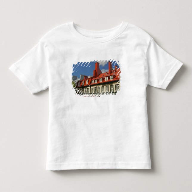 Camiseta De Bebé Norteamérica, Canadá, Quebec, Antiguo Quebec. 3 (Anverso)