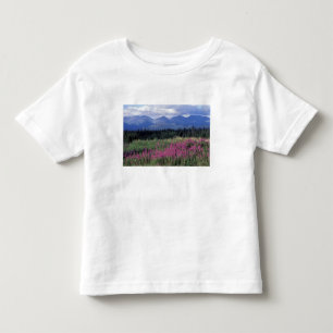 Camiseta De Bebé Norteamérica, Canadá, Yukón. Epilobio florece