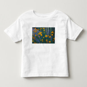Camiseta De Bebé Norteamérica, EE. UU., Arizona, Cactus de tubo de 