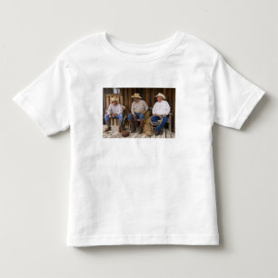 Camiseta De Bebé Norteamérica, EE. UU. Vaqueros relajándose y