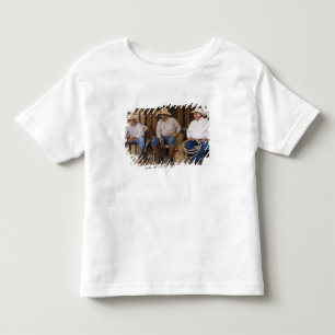 Camiseta De Bebé Norteamérica, EE. UU. Vaqueros relajándose y