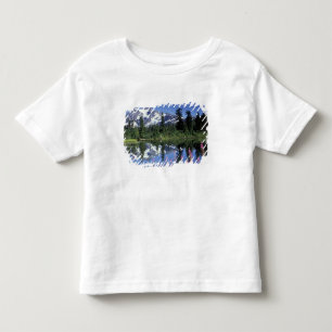 Camiseta De Bebé Norteamérica, EE. UU., Washington, Heather Meadows