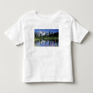 Camiseta De Bebé Norteamérica, EE. UU., Washington, Heather Meadows