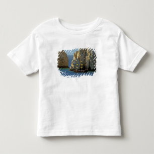 Camiseta De Bebé Norteamérica, México, Estado de Baja