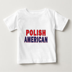 Camiseta De Bebé Norteamericano de Polonia