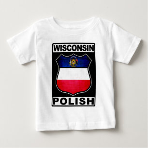 Camiseta De Bebé Norteamericano de Wisconsin