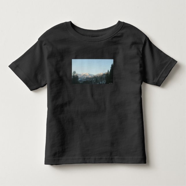 Camiseta De Bebé Northern Rocky Mountain Forest  (Anverso)