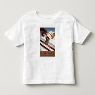 Camiseta De Bebé Noruega - el hogar del esquí