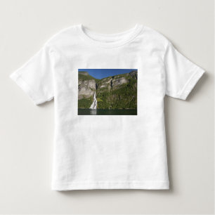 Camiseta De Bebé Noruega, Geirangerfjord (UNESCO), Georgia.