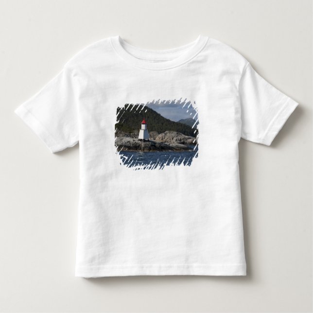 Camiseta De Bebé Noruega, Stavanger. Vistas a lo largo de Lysefjord (Anverso)