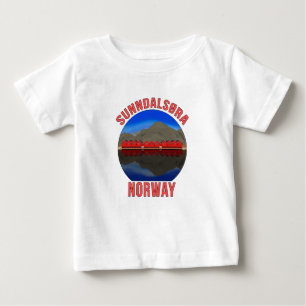 Camiseta De Bebé Noruega Sunndalsøra Travel Noruega
