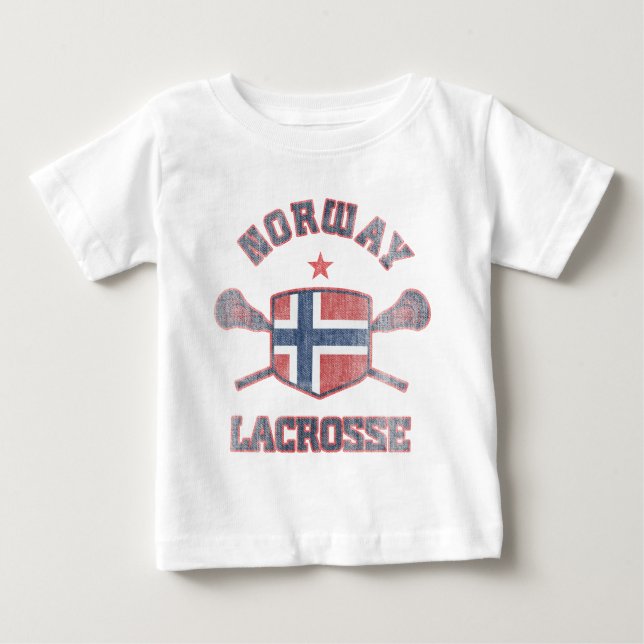 Camiseta De Bebé Noruega-Vintage (Anverso)