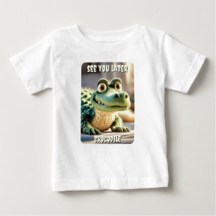 Camiseta De Bebé Nos vemos más tarde