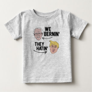 Camiseta De Bebé Nosotros Bernin ellos Hatin