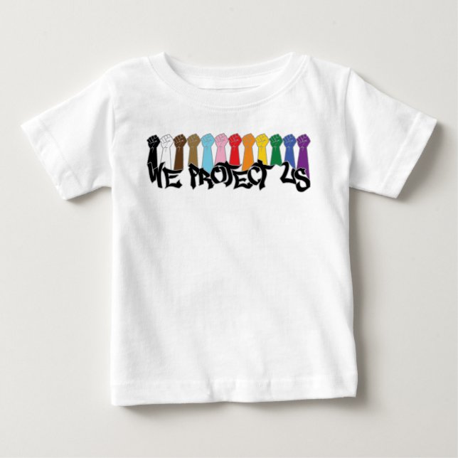 Camiseta De Bebé Nosotros Nos Protegemos (Anverso)