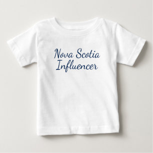 Camiseta De Bebé Nova scotia Influencer Personalizar, provincia o c