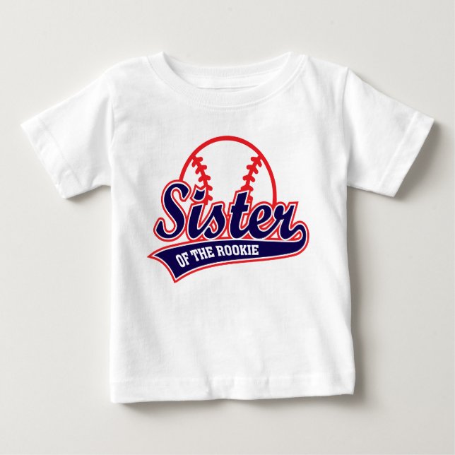 Camiseta De Bebé Novato del Año de Béisbol Cumpleaños 1 (Anverso)