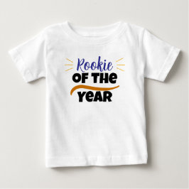 Camiseta De Bebé Novato del Año  – Niños Divertidos y Lindos 