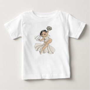 Camiseta De Bebé Novia feliz 11