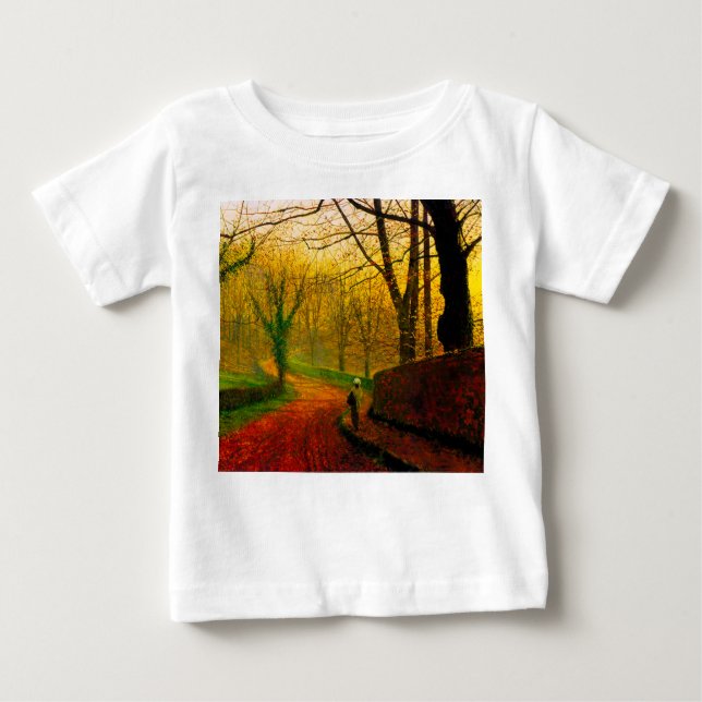 Camiseta De Bebé Noviembre por la tarde Stapleton Park Grimshaw (Anverso)