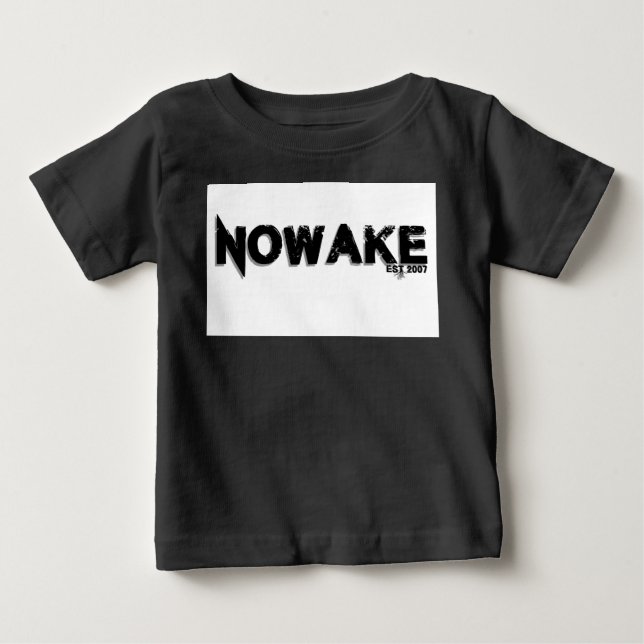 Camiseta De Bebé NOWAKE Est 2007 Kids Raglan 3/4 Sleeve (Anverso)
