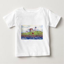 Camiseta De Bebé Nubble Light House York Maine